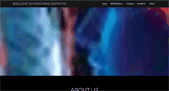 Desktop Screenshot of heartmindinstitute.org